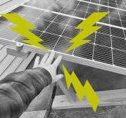 Fixing a Solar Panel to a Fence using Double Slot Shelving ...