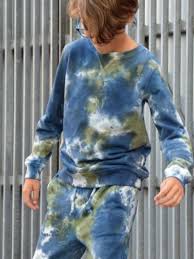 It's not just a style; The New Rex Tie Dye Sweatpants Regular Fit Blue And Green