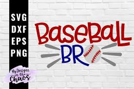 Create free svg monogram files with our app from a large selection of fonts and frames. Baseball Brother Svg Png Eps Dxf Baseball Bro Svg 73769 Svgs Design Bundles