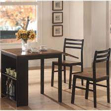 Home table breakfast table breakfast table and chair set. 130015 Coaster Furniture 3 Pc Breakfast Table And Chair Set