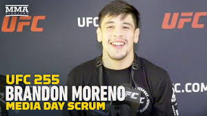 Brandon the assassin baby moreno stats, fight results, news and more. Brandon Moreno Understands Responsibility Of Amazing Opportunity At Ufc 255 Mma Fighting Youtube