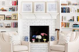 Consider emulating the grey fireplace mantel like in the picture above. Fireplace Bookshelves Design Ideas