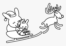 Christmas coloring pages are just so much fun! Santa Claus Christmas Coloring Book Black And White Christmas Bunny Coloring Pages Hd Png Download Kindpng