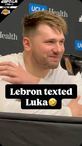 LeBron let Luka be announced last for the starting five. 😏👊