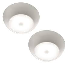 Mr Beams Mb990 Ultrabright Wireless Battery Powered Motion Sensing Indooroutdoor Led Ceiling Light 2 Pack 300 Lumens Led Ceiling Ceiling Lights Motion Sensing