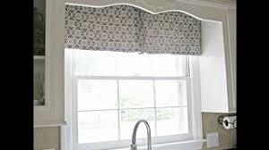 Some dry and wet things can take place there. Diy Kitchen Window Curtain Youtube