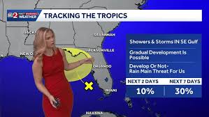 Disturbance off Florida's Gulf coast bringing heavy rain this weekend, into next week