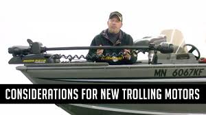 Bow mount trolling motors are most favored and apt for committed fishers with medium and large boats. Considerations Before Installing New Trolling Motors On Fishing Boats Youtube