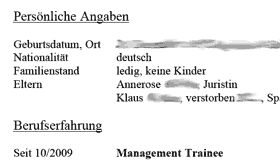 Alle vorlagen sind für tabellarische lebensläufe geeignet. Lebenslauf Blocke 1 Studienschwerpunkte Und Auslandsaufenthalte