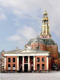 Korenbeurs En De A Kerk In Groningen Groningen Stad Nederland