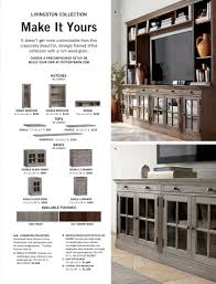 We were storing the tv there until we could get a stand for it. Pottery Barn Holiday 2017 D2 Livingston 70 Tv Stand With Glass Cabinets Gray Wash