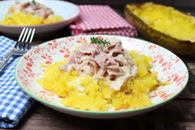 Spaghettikurbis A La Panna Happy Carb Rezepte Spaghettikurbis Rezepte Kurbis