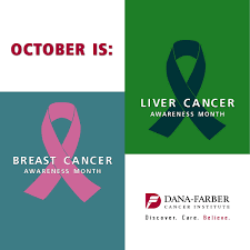 October is liver cancer awareness month and this year we are proud to be supporting the european liver patients association (elpa) with their campaign encouraging everyone to rethink liver cancer by bringing it to the forefront of conversations. Dana Farber On Twitter October Is Breastcancer Livercancer Awareness Month Rt To Spread Awareness