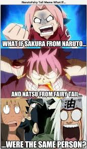 Naruto Fairy Tail Meme What If Fairy Tail Meme Fairy Tale Anime Fairy Tail Comics