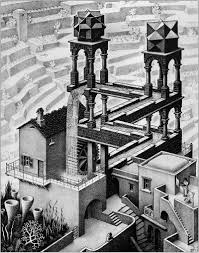 The Art Of The Impossible Mc Escher And Me M C Escher Was A Dutch Graphic Artist Made Famous By His Mind Bending Illustrations In The First Half Of The 20th Ce Escher Art Escher Waterfall Waterfall Art