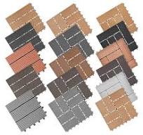 WPC DIY Decking | Wood Plastic Composite Interlocking Floor ...