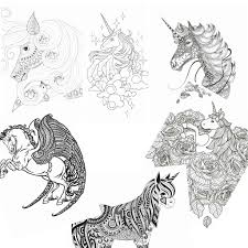 Feel free to make a coloring book with all your favorites. 11 Free Printable Unicorn Coloring Pages For Adults Nerdy Mamma