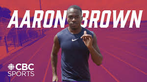 The bbc artist page for aaron parnell brown. Aaron Brown Walks You Through A 200m Race The Breakdown Cbc Sports Youtube