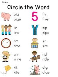 Silent E Phonics Kindergarten English Phonics Teaching Phonics