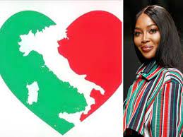 L''introduzione del tricolore come bandiera della repubblica cispadana fu decisa il 7 gennaio del 1797 a reggio emilia. Coronavirus Naomi Campbell E Il Post Tricolore Dedicato All Amata Italia Carla Bruni Celebra Venezia Corriere It