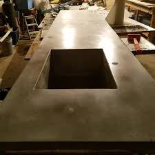 And that's exactly what we did. Making A Concrete Countertop With Concrete Sink Expressions Ltd