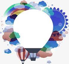 Blue Fresh Hot Air Balloon Border Texture Balloon Clipart Blue Fresh Png Transparent Image And Clipart For Free Download Hot Air Balloon Drawing Balloon Clipart Hot Air Balloon Clipart