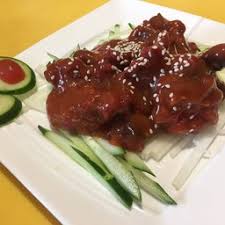 Red, yellow, green, black and white. à¸£ à¸²à¸™ Mama Kim Sauna Mee Puchong à¸£ à¸§ à¸§à¸£ à¸²à¸™à¸­à¸²à¸«à¸²à¸£ Wongnai