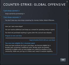 In order to get a sack of gems you need 1000 gems and the price right now on them is.73 cents. No Card Drops Remaining For Csgo Arqade