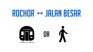 Blue line trains run 24 hours a day, seven days a week; Downtown Line Rochor To Jalan Besar Mrt Or Walk Youtube