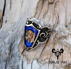 Ottoman Coat Of Arms Sterling Silver Archery Ring Archery Ring Rings Arm Jewelry