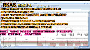 Mar 04, 2020 · bagi yang membutuhkan aplikasinya bisa dengan mudah di download melalui link berikut ini : Rkas Manual Fitur Lengkap Versi Excel Youtube
