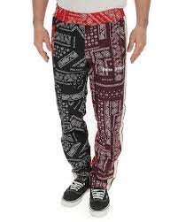 Palm Angels Synthetic Bandana Contrast Logo Print Track Pants For Men Lyst