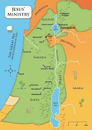 Capernaum map — satellite view. Matthew S Geographical Overlay The Return Of The Exiled King Transformed