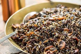 Our Thanksgiving Recipe For Wisconsin Wild Rice With Mushrooms Wild Rice Recipes Wild Rice Cooking Wild Rice