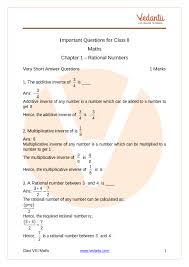 download cbse class 8 maths chapter 1 rational numbers important questions pdf