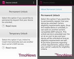 Temporarily unlock phone during international travel. Cult Of Android The App T Mobile Customers Will Use To Unlock Their Phones