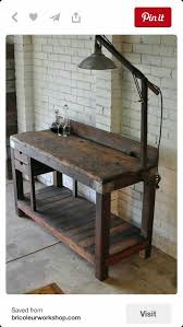 Metal kitchen shelves industrial look desks with hutch. Pin Pa Rustic Primitive Vintage Antique Furniture Home Decor Cabinets Tables Racks Shelving
