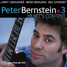7. Public Domain (P.Bernstein) 8. Blood Count (B.Strayhorn). Criss Cross Jazz 1233. Recorded December 14, 2002 in Brooklyn, NY. Peter Bernstein (g) - peter_bernstein_hearts_content
