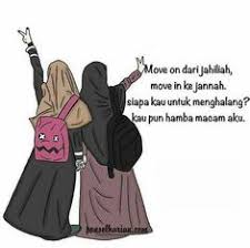  23 Ide Gambar Muslimah Cantik Gambar Kartun Gambar Kartun