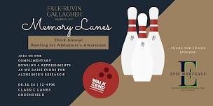 Memory Lanes 2026: 3rd Annual Bowling for Alzheimer's Awareness