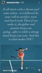 Ranking in the world as the 21st best player in august of 2013, she would win a title on the wta circuit with her best grand slam appearance coming in the quarterfinals of the 2009 french open. Sorana Cirstea Fc On Twitter Sorana Cirstea