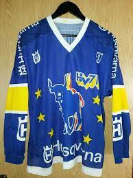 Oskar olausson, lw/rw, hv71 (shl) 23. Hockey Jersey Hv71 Sweden Vintage 90s Tibas M Blue Sportscards Com