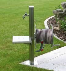 Heibi Wasserstelle 53242 072 Edelstahl Zapfstelle Wasserhahn Garten Garten Bepflanzung