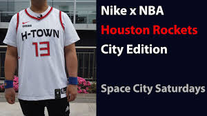 Russell westbrook houston rockets 2021 statement edition youth nba swingman jersey. Nike Houston Rockets City Edition Space City Saturdays Youtube