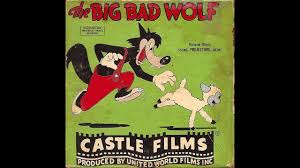 His greatest attributes, however, are his infamous huffs and puffs, which are powerful enough to blow houses in. Castle Films The Big Bad Wolf B W Version Recreation Titles Youtube