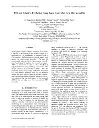 Adaptive is a manufacturer of led displays that actually builds its own displays incorporated to its visual information products. Pdf Pid And Adaptive Predictive Fuzzy Logic Controller For A Micro Satellite Zaridah Mat Zain Academia Edu