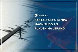 * earthquakes event mapping * user geofences to detect earthquakes event inside or near your location. Gempa Bumi Berita Gempa Bumi Terkini Bmkg Hari Ini Video Fakta Fakta Gempa Magnitudo 7 3 Fukushima Jepang