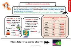 Le passé simple est le temps de la narration. Exercice Corrige Passe Simple Cm1