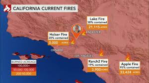 Highway 101 nb out of slo is down to 1 lane for six hours or more. California Wildfires What We Know About Damage Evacuations Death