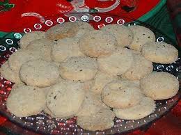 Biscochos Or Polvorones As My Grandmother Called Them Are Tiny Little Cookies That Are Almost Always Fou Biscocho Recipe Mexican Cookies Mexican Food Recipes